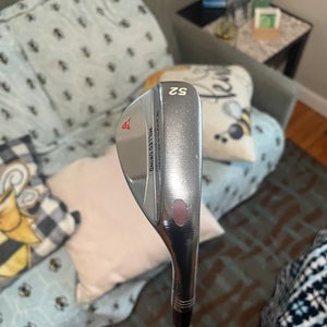 Men's 2019 TaylorMade MG Right Handed Wedge Stiff Flex 52 Degree Steel Shaft (Used)