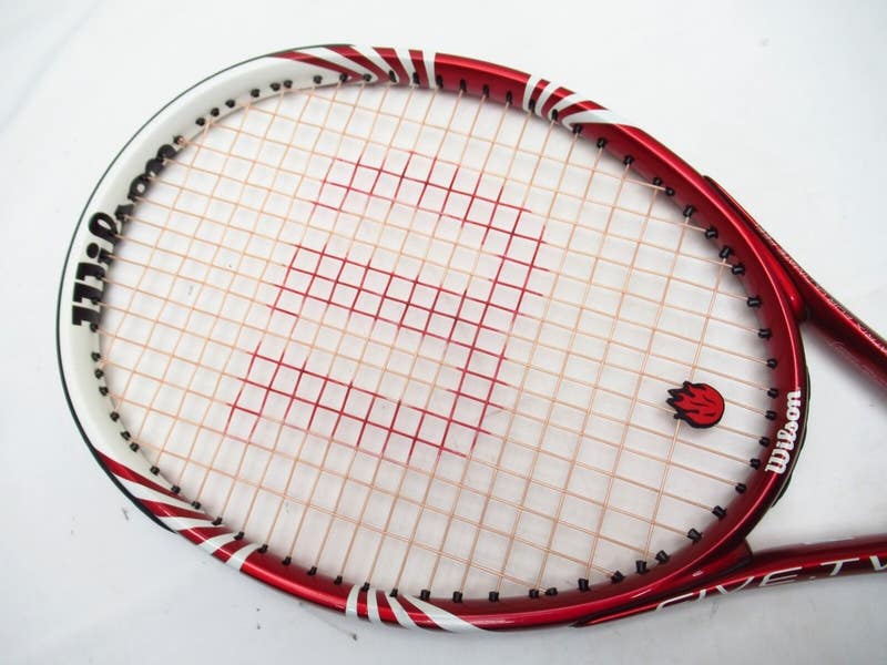 【匿名配送】★良品★Wilson BLX FIVE TWO ウィルソン WILSON BLX FIVE TWO 108 TENNIS RACQUET (4 1/4) NEW GRIP