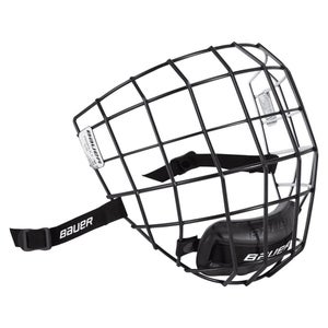Bauer Profile II Ice Hockey Helmet Face Mask Cage w Mounting Hardware, Certified