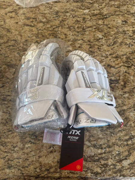 STX Surgeon RZR2 Lacrosse Gloves Large (New)