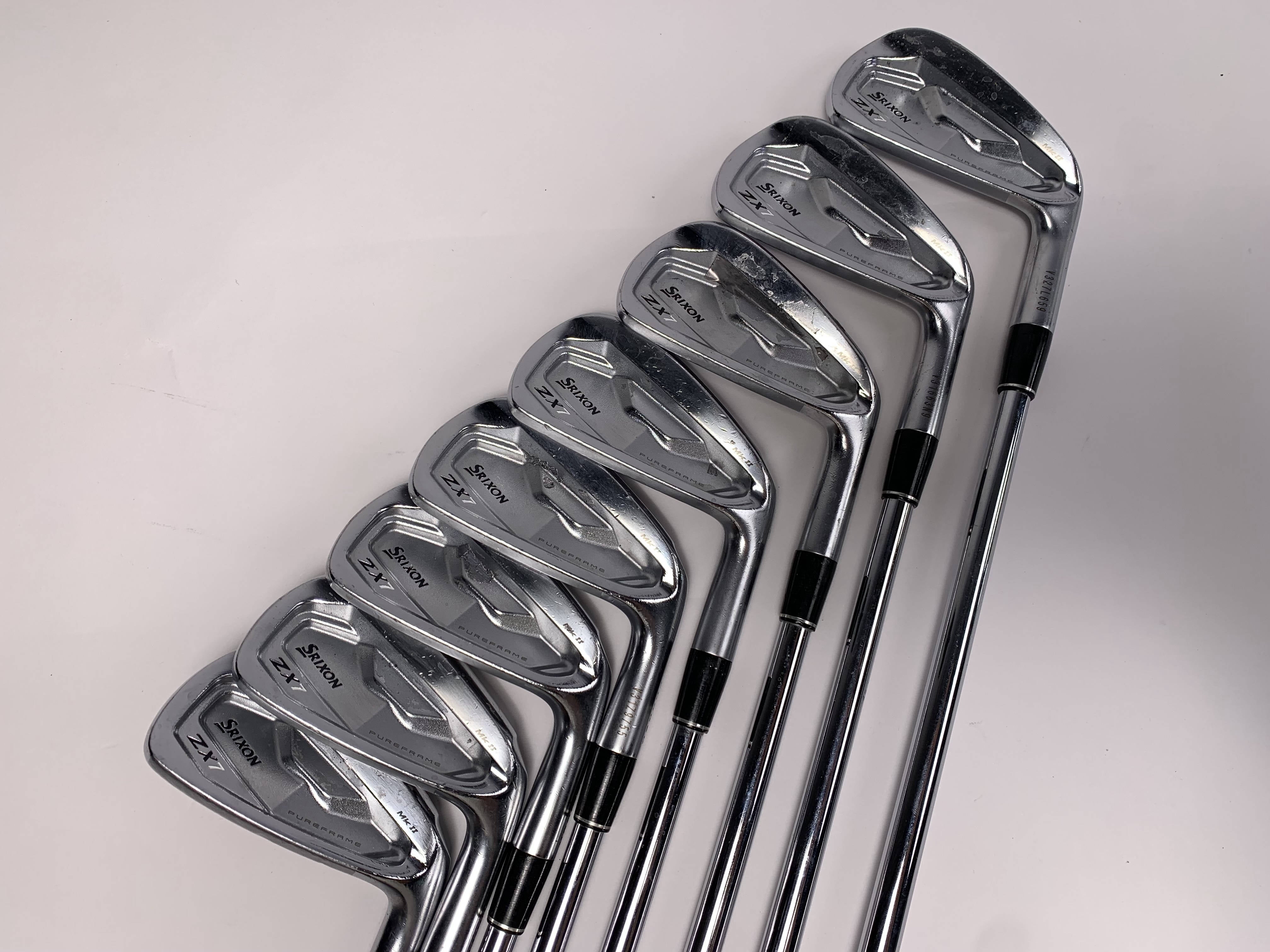 Pろ Srixon ZX7 MKII 4-PW Iron Set Extra Stiff Flex Right DG MID