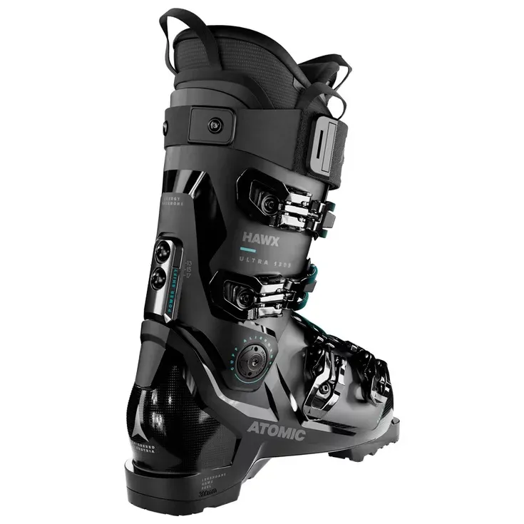 Atomic Hawx Ultra 130 S GW Ski Boots – Black/Teal, 25.5 (296 mm MP