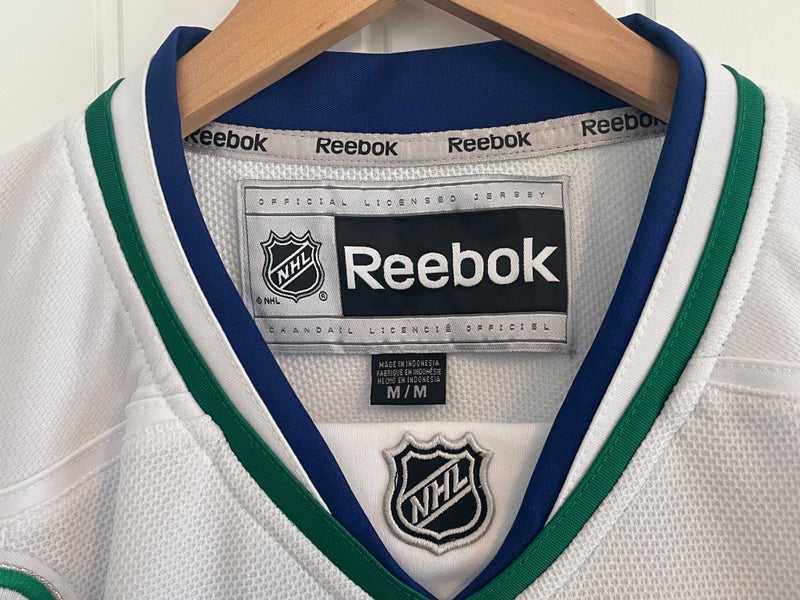Authentic Reebok Vancouver Canucks 40th Anniversary Stick Jersey Size M Medium