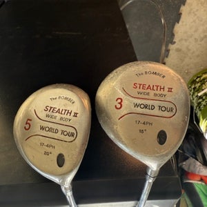 USA Tour Stealth II The Bomber 3-5 Wood Set Graphite Shaft 15°, 20° RH