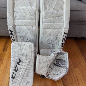 31"+ 1" CCM Eflex 5.9 Regular Goalie Full Set (Used)