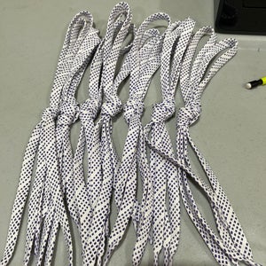 Purple/white Dots Lacrosse Shooters X7