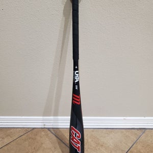 2021 Marucci CAT Bat USABat Certified (-11) Alloy 17 oz 28" (Used)