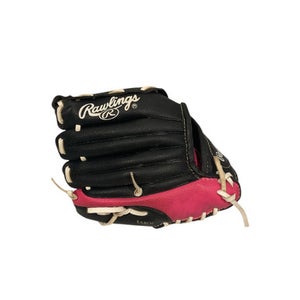 Used Rawlings PLAYERS SERIES BB/SB Glove T-ball Pink 9" 11847-S000026476