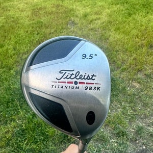 Men's Titleist 983K Right Handed Driver Stiff Flex 9.5 Loft (Used)