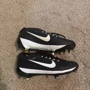 Black Men's Size M 9.5 (W 10.5) Nike Low Top Metal (New)
