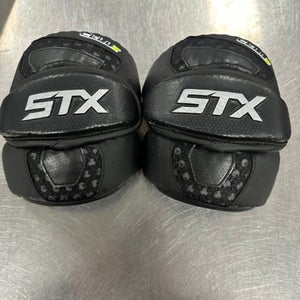 Used STX CELL V Lacrosse Arm Pads/Guards Black XL 11849-S000027759