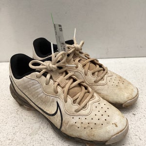 Used Nike DIAMOND BB/SB Cleats White Junior 05 11443-S000194184