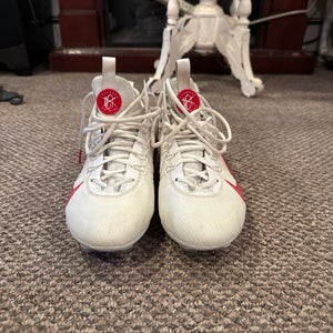 Men's Size M 11.0 (W 12.0) Adult Nike High Top Alpha Huarache 6 Elite (Used)