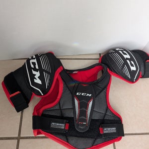 Small Junior CCM JetSpeed FT350 Shoulder Pads (Used)