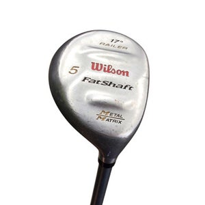 Used Wilson FATSHAFT Mens Fairway Wood RH 5 Wood 11760-S000075738