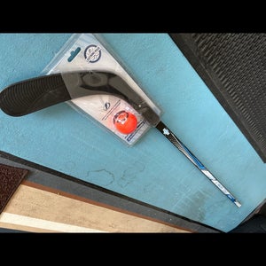 Bauer Tampa bay hockey stick and ball new