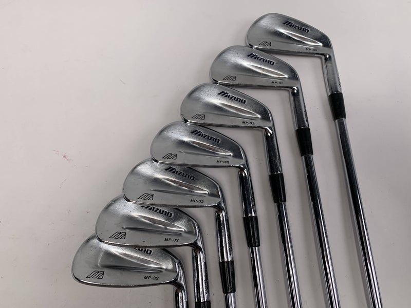 Mizuno MP 32 Iron Set 3-9 True Temper Dynamic Gold S400 Stiff Steel Mens RH
