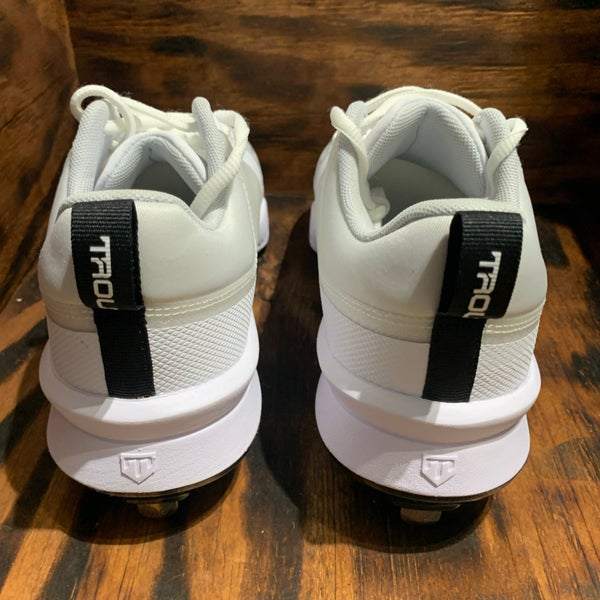Nike Force Zoom Trout 9 Pro Baseball Cleats Platinum White  display picture 3