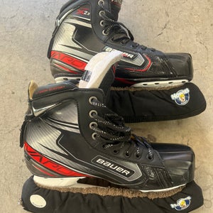 Bauer Vapor X2.9 Hockey Goalie Skates Extra Wide Width 9 (Used)