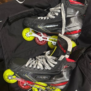 Mens Bauer Vapor 2xPro Inline Roller Hockey Skates 9.5