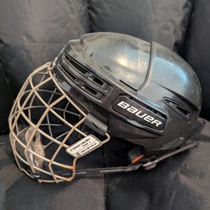 Bauer RE-AKT 75 Helmet Small with Cage