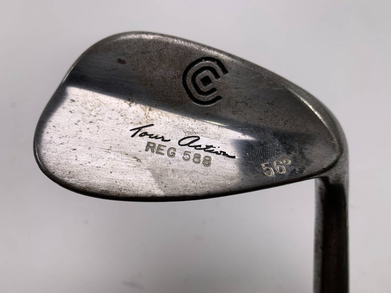 Cleveland 588 Raw Sand Wedge SW 56* True Temper Dynamic Gold S400 Stiff RH