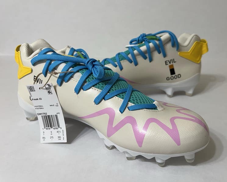 new men's 9.5 Adidas Freak 22 Simpsons Krusty The Clown Football