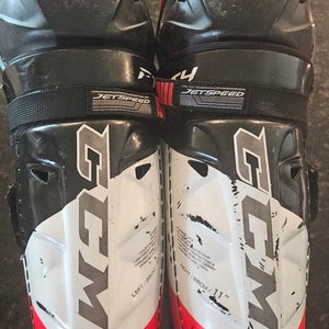 Junior CCM JetSpeed FT4 11" Shin Pads (Used)