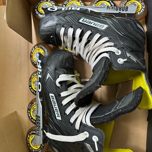 Senior Bauer RS Inline Skates Regular Width Size 6 (Used)