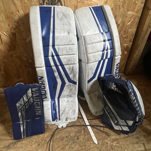 Vaughn Velocity leg Pads And Vaughn VE8 Glove And Blocker