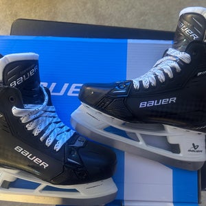 New Senior Bauer 8.5 Fit-3 Supreme Shadow Hockey Skates