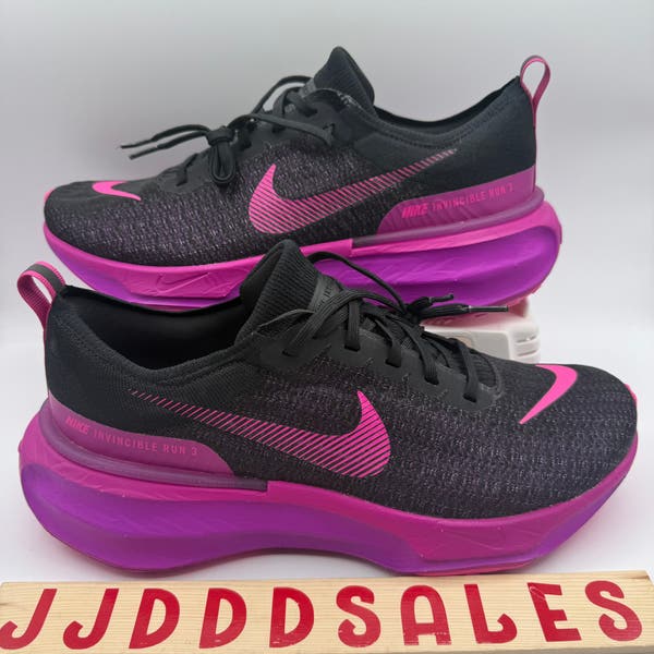 Nike ZoomX Invincible Run 3 Black Vivid Grape Running DR2615
