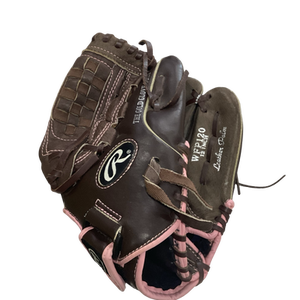 Used Rawlings FASTPITCH SOFTBALL BB/SB Glove RH Throw Brown 11" 11613-S000160081