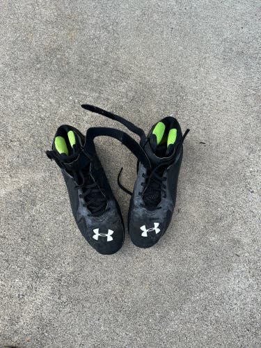 Men's Size M 11.5 (W 12.5) Under Armour Mid Top Trainers (Used)
