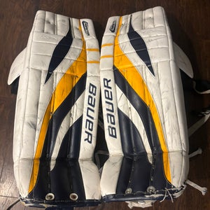 35"  Bauer reactor 6000 Goalie Leg Pads (Used)