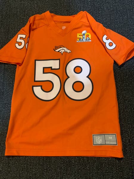 Von Miller Denver Broncos Super Bowl Jersey SidelineSwap Buy