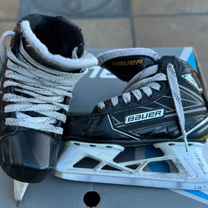 Bauer Supreme S170 Hockey Goalie Skates Regular Width Size 1 (Used)