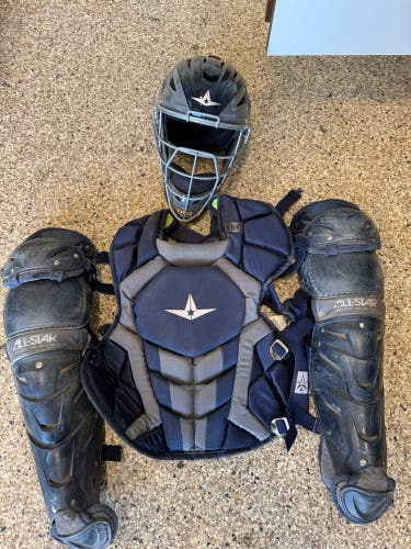 All Star System 7 axis Catcher's Set (Used)