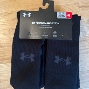 New Black Under Armour Socks