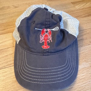 Lobster Lacrosse Gray Hat