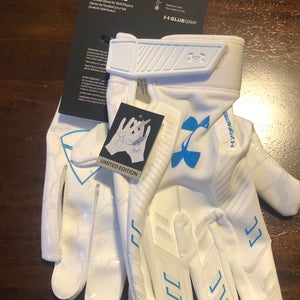 Under Armour F9 Nitro Limited Edition Football Receiver Gloves Adult M or  XL New