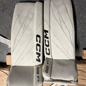 26"  2024 CCM Axis F5 Goalie Leg Pads (Used)