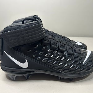 Size 13 Men’s Nike Force Savage Pro 2 Football Cleats Black Anthracite