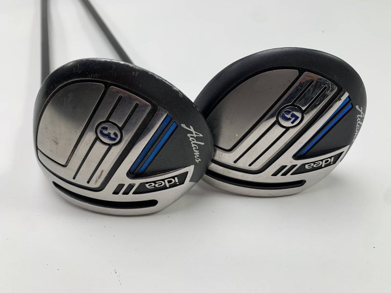 Adams Idea 2014 3 & 5 Fairway Wood Set Grafalloy Idea High Launch Senior RH
