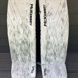 35"+1” Mckenney XPG1 Goalie Leg Pads Pro Stock, CoreFlex LTE (Used)