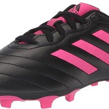 New Adidas GOLETTO VII BLK/PNK SZ 3 11860-ADIFV28953