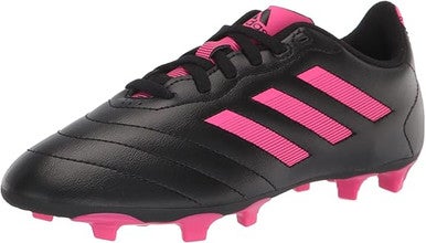 New Adidas GOLETTO VII BLK/PNK SZ 3 11860-ADIFV28953