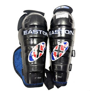 Used Easton XTREME Intermediate Shin Guards Black 11" 11860-S000291092