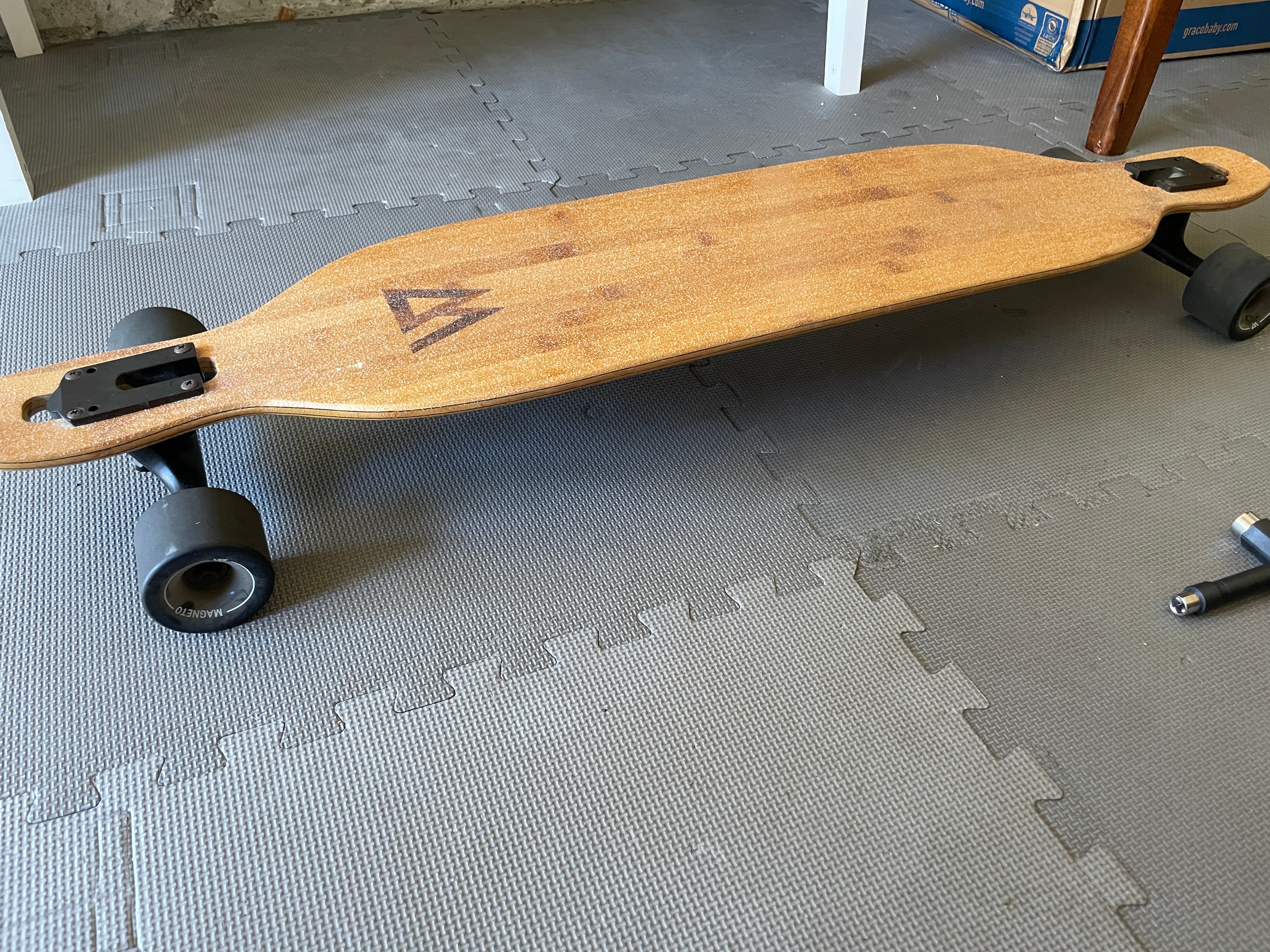 Magneto Bamboo Cruiser Longboard | SidelineSwap | Buy and Sell on
