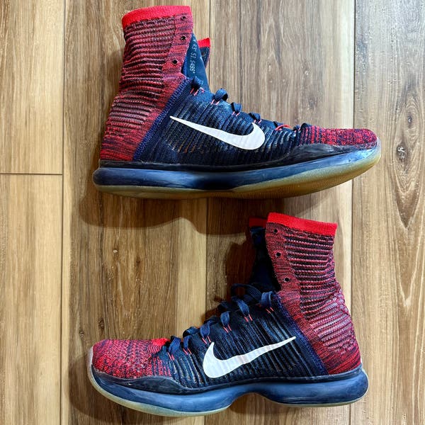 Nike Kobe 10 X Elite High USA American Red Mamba Shoes  display picture 1